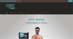 Desktop Screenshot of epicwipes.com