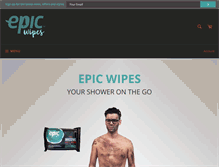 Tablet Screenshot of epicwipes.com